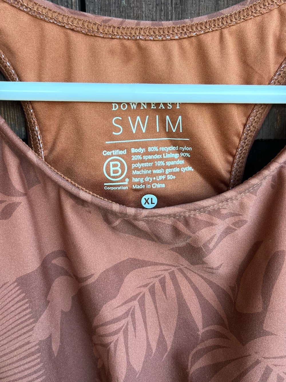 NWT Downeast Swim sporty tankini Gulf Coast - Picture 4 of 6